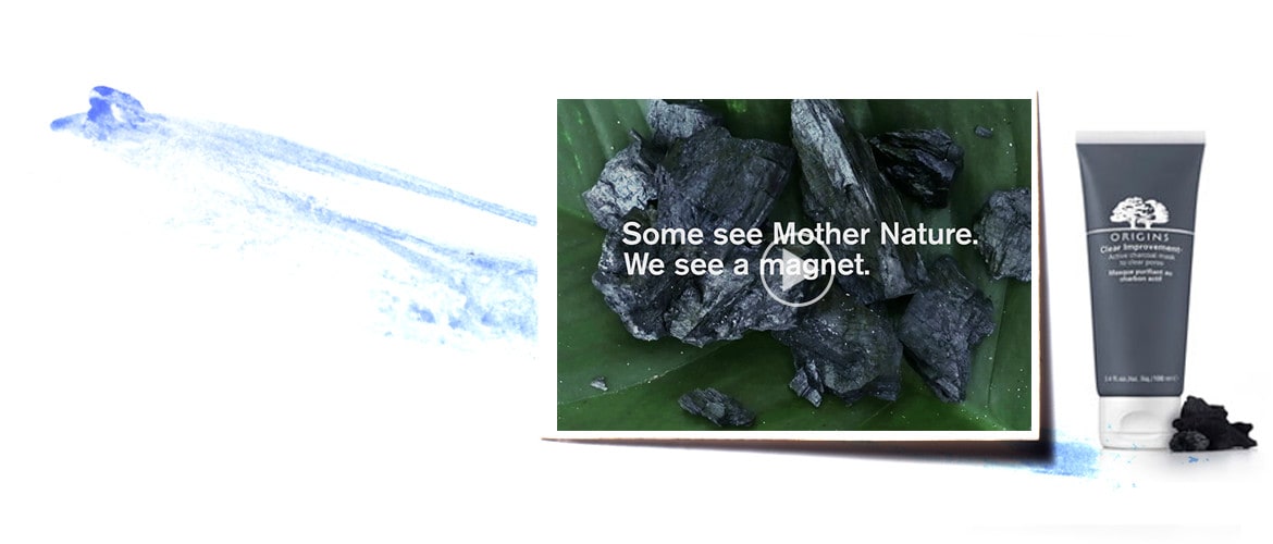 Pieces of Bamboo charcoal,a slide in a video of Discover clear improvement