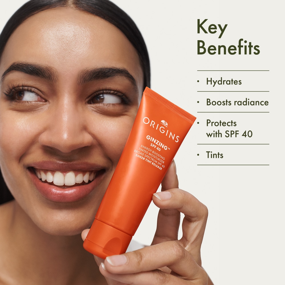 GinZing™ SPF 40 Energy-Boosting Tinted Moisturizer, shade 1: Fair to light, 50 ml